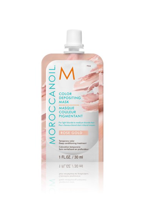 Moroccanoil Rose Gold Farve Mask - Pleje og Glans 30ml