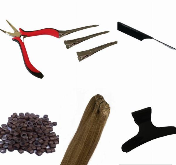 Easy Weft Startpakke til selvpåføring af extensions