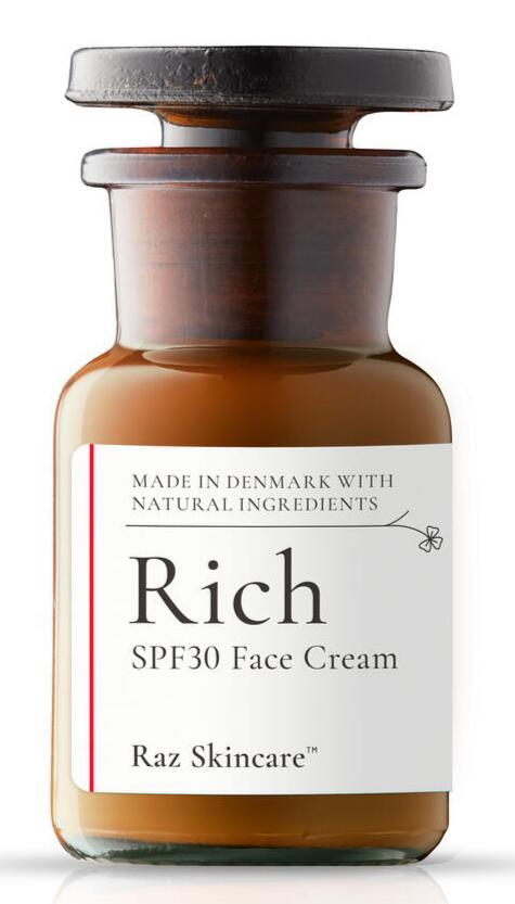 Rig Ansigtscreme med SPF 30 fra Raz Skincare - 50ml