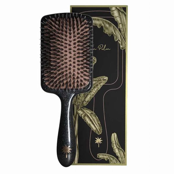 Fan Palm Paddle Hårbørste - Luksus til Din Hårpleje