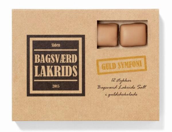 Bagsværd Lakrids Guld Symfoni 125g - Uovertruffen Smag