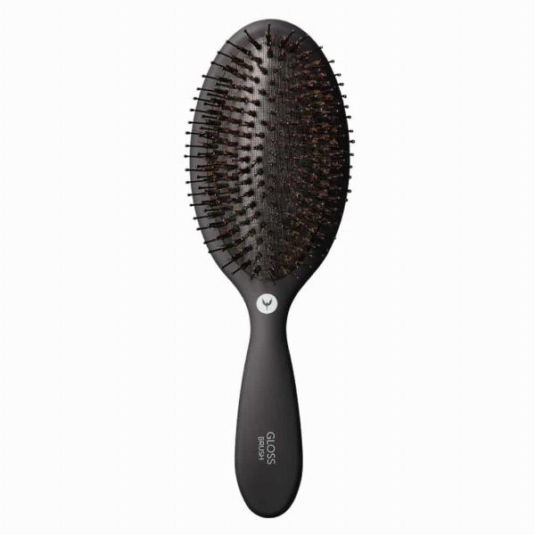 HH Simonsen Gloss Brush Black - Eksklusiv hårbørste