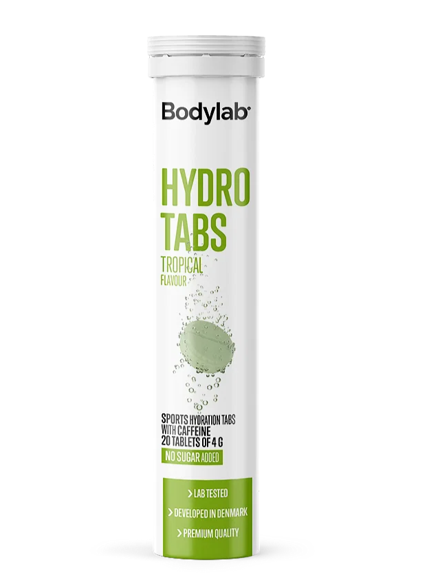 Bodylab Hydro Tabs Tropical - Brusetabletter med Koffein