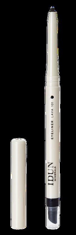 Idun Minerals Eyes Eyeliner Lava - Sort Makeup 0,35g