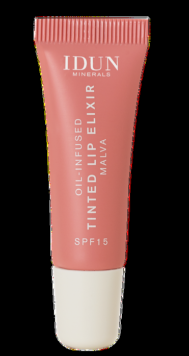 Idun Minerals Tinted Lip Elixir Malva med SPF15 8ml