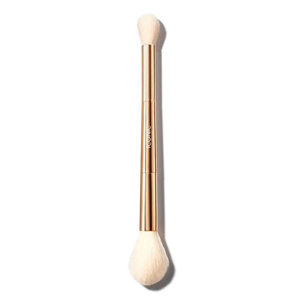 Iconic London Highlight & Blush Duo Børste - Multitasking!