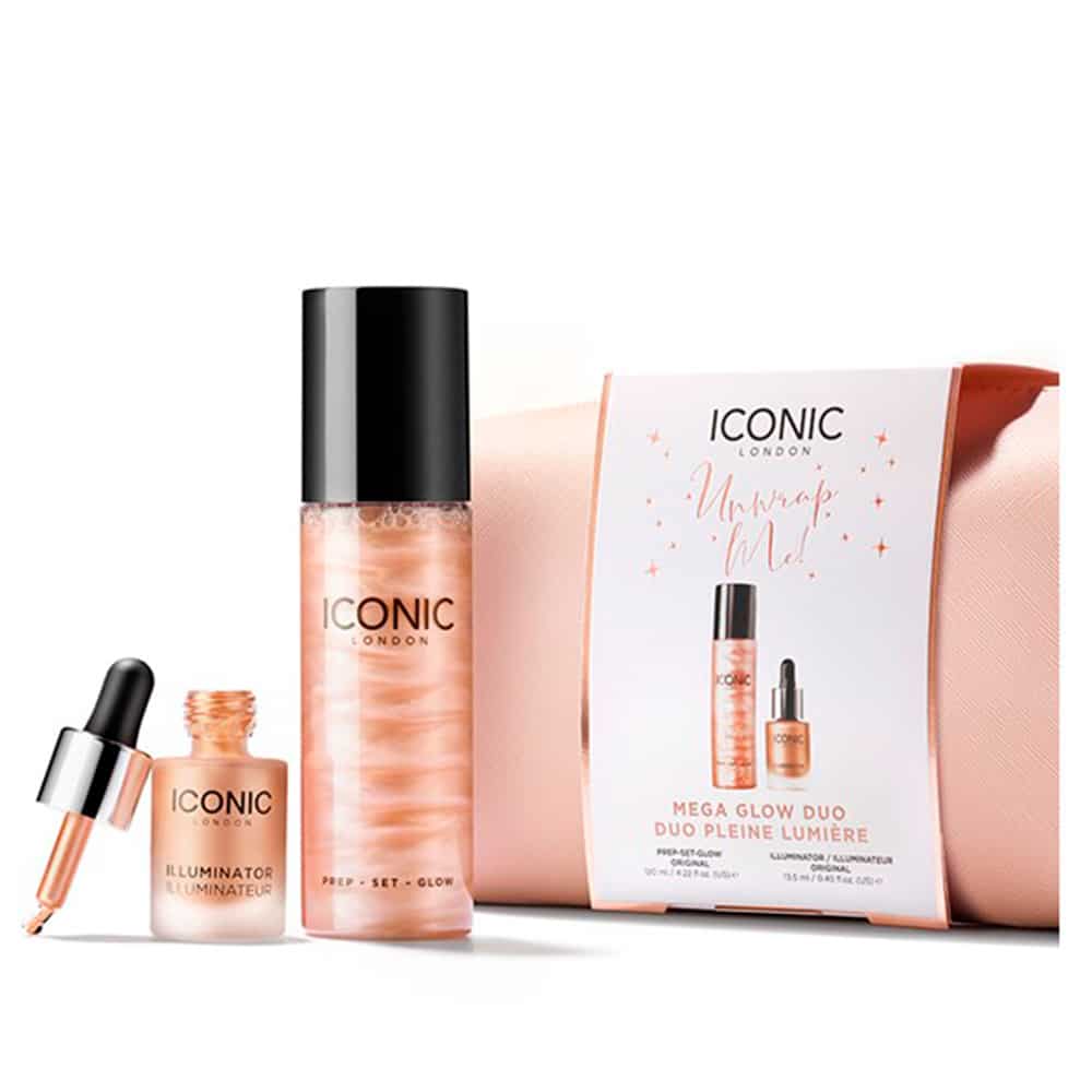 Iconic London Mega Glow Duo Gaveæske til Strålende Hud