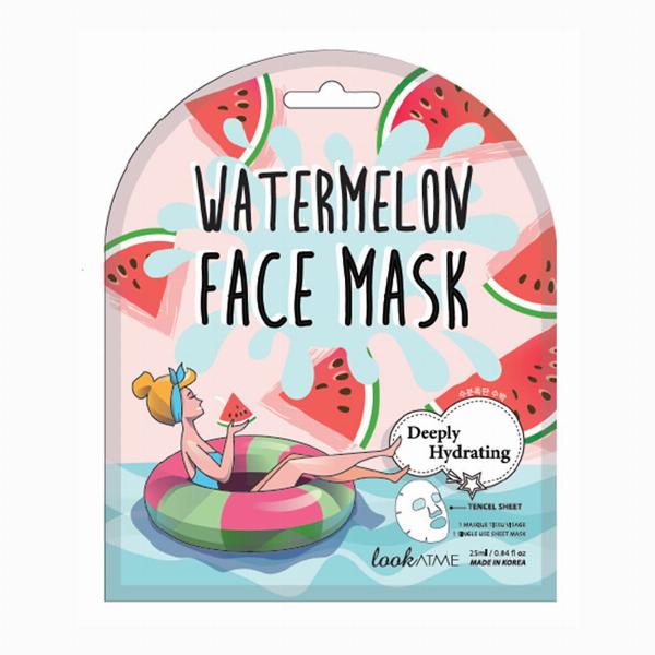 Look At Me Tencel Ansigtsmaske Vandmelon - Fugt og Pleje