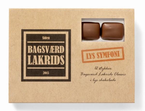 Bagsværd Lakrids Lys Symfoni 125g - Uovertruffen Smag!