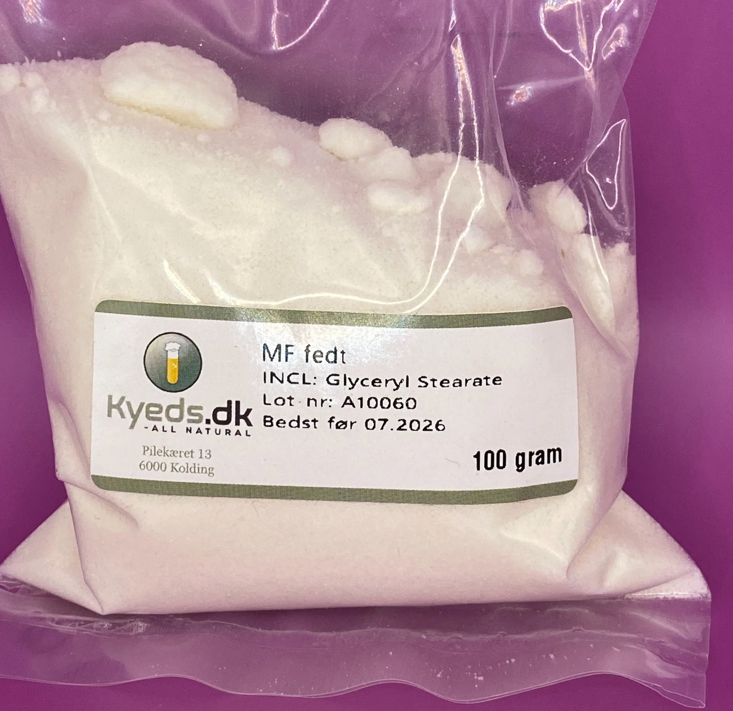 MF Fedt - Emulgator til kosmetik fra Kyeds 100g