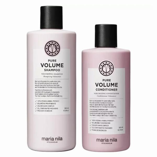 Maria Nila Pure Volume Sæt til fyldigt hår 350+300ml