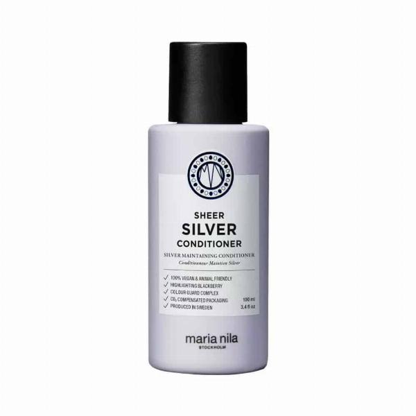 Maria Nila Sheer Silver Conditioner 100ml - Kold Hårpleje