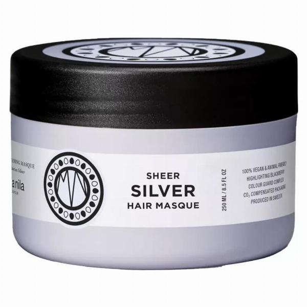 Maria Nila Sheer Silver Hårmaske 250ml - Pleje til Blondt Hår