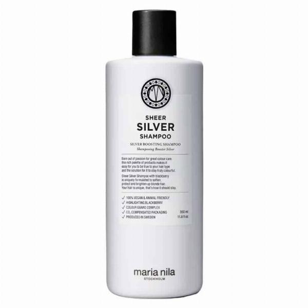 Maria Nila Sheer Silver Shampoo 350ml - Neutraliser gule toner