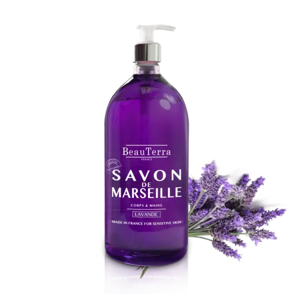 Beau Terra Marseille Flydende Sæbe - Lavendel 300ml