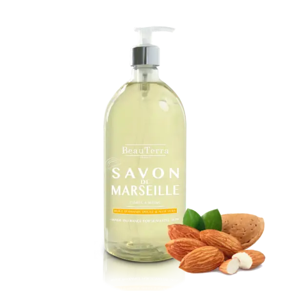 Beau Terra Marseille Flydende Sæbe med Mandeolie 300ml