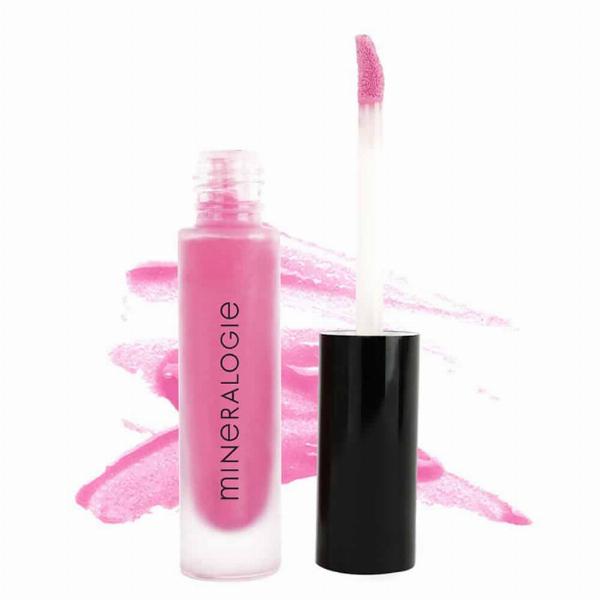 Mineralogie Lip Gloss Pink Sequin 6ml - Glitrende Læber