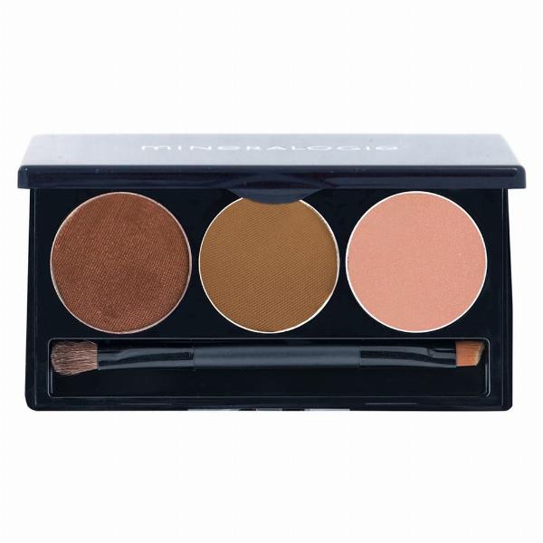 Mineralogie Pressed Shadow Trio - Efterårsfarver til Øjnene