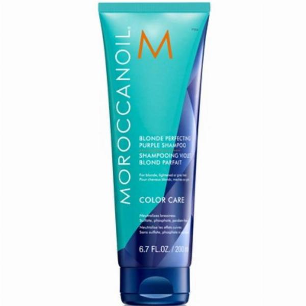 Moroccanoil Blonde Perfect Purple Shampoo 200ml - Kold Glans