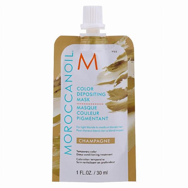 Moroccanoil Farveafgivende Maske Champagne 30ml - Skønhed!