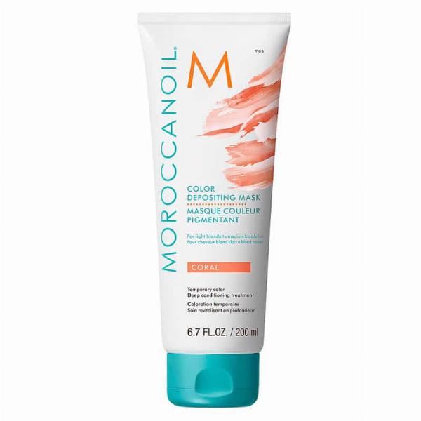 Moroccanoil Farveaflejring Maske Coral 200ml - Eksperimentér!