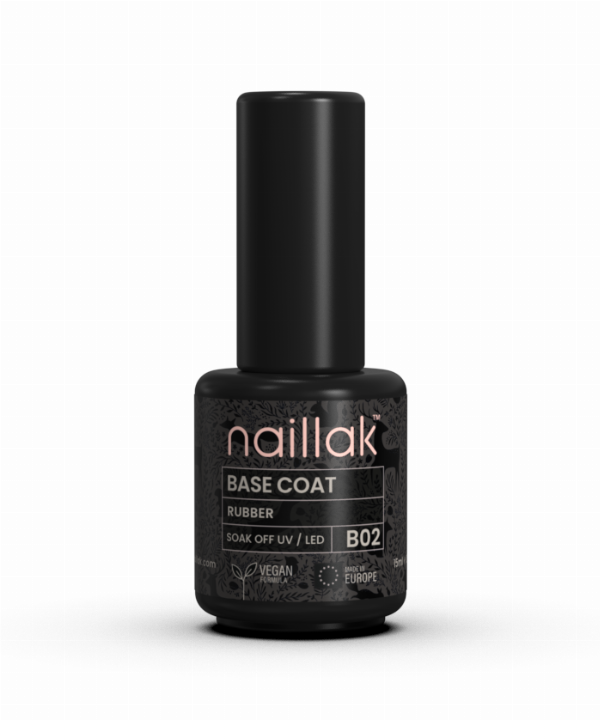 Gummibaseret Neglelak Base Coat - Holdbar og Tykkere