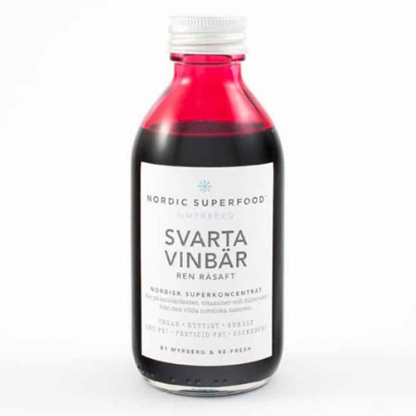 Nordic Superfood Rå Saftkoncentrat Solbær 195ml
