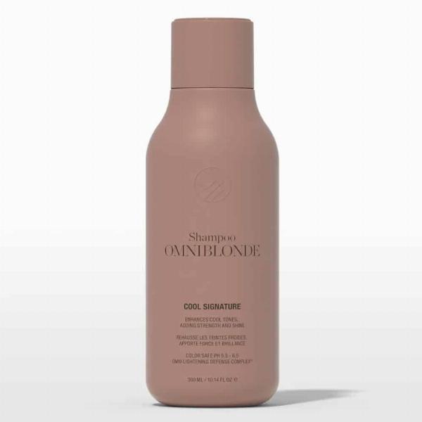 Omniblonde Cool Signature Shampoo 300ml - Pleje til Blond Hår