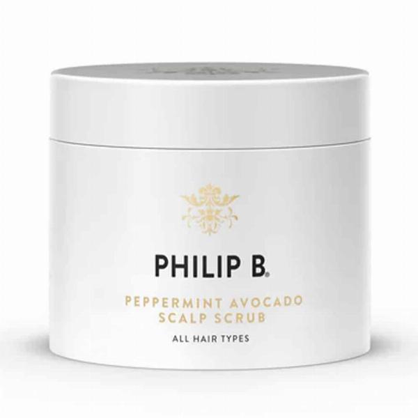 Philip B Pebermynte Avocado Hovedbund Scrub 236ml
