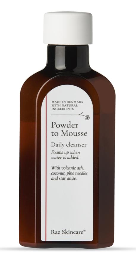 Raz Skincare Powder To Mousse 50g - Skånsom Rensning