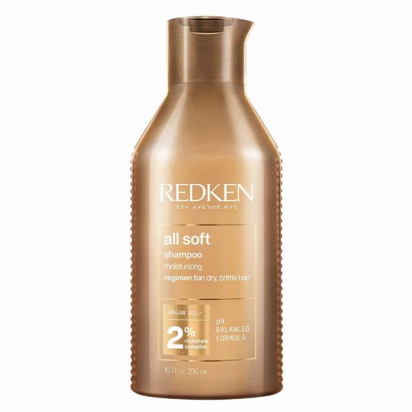 Redken All Soft Shampoo 300ml - Intensiv Hårpleje