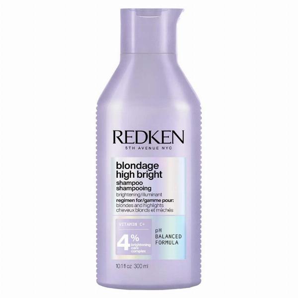 Redken Blondage High Bright Shampoo 300ml - Lysner Blondt Hår