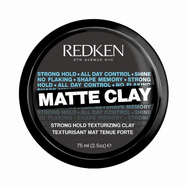 Redken Matte Clay 75ml - Mat Finish og Stærkt Hold