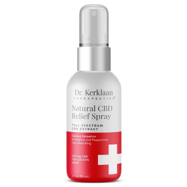 Dr. Kerklaan Natur CBD Lindrende Spray 59ml - Effektiv Løsning