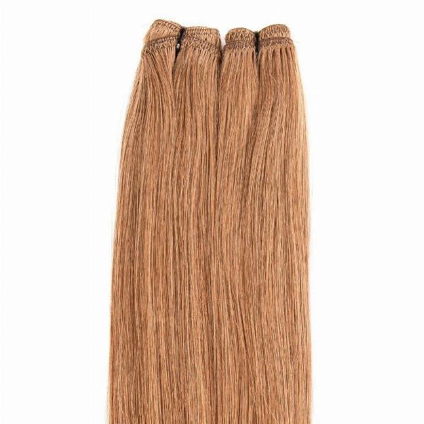 Hår Trense Lys Kobberbrun #7 - Perfekte Extensions!