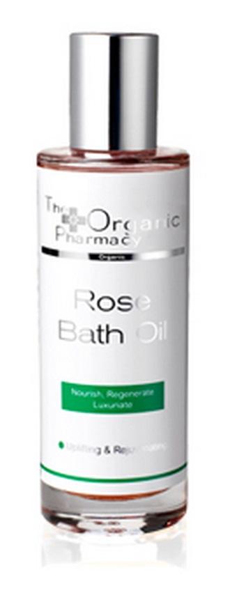Økologisk Badeolie med Rose fra The Organic Pharmacy 100ml