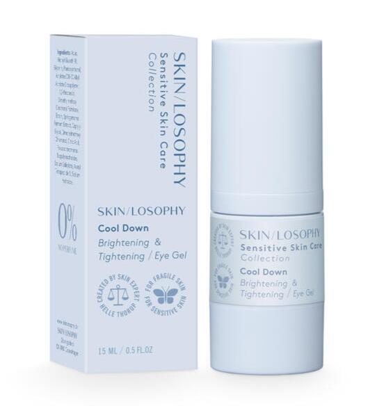 Skin Losophy Cool Down Øjengel 15ml - Lysner og Strammer