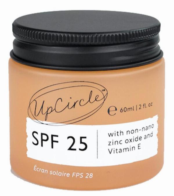Upcircle SPF 25 Mineral Solcreme - 60 ml til alle hudtyper