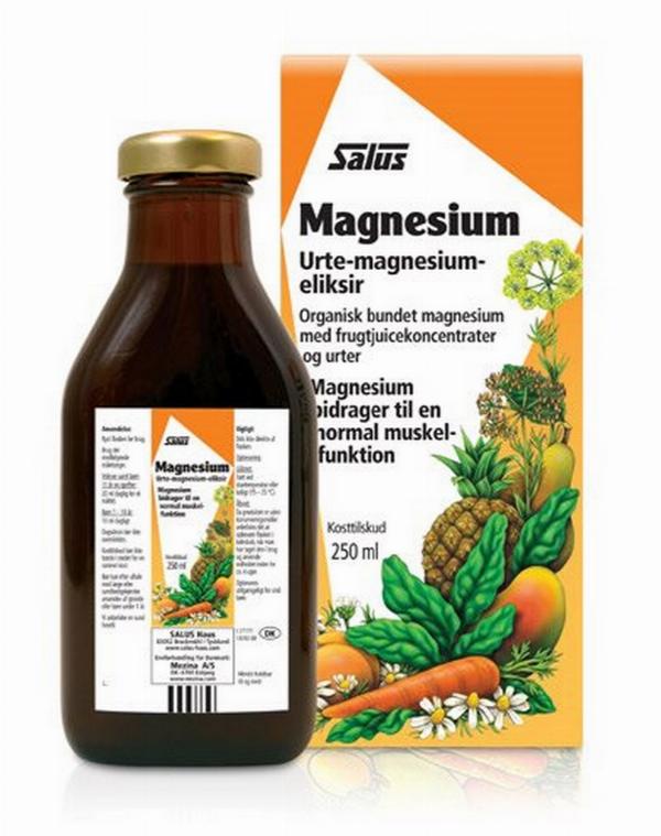 Salus Magnesium Eliksir 250ml - Naturlig Urteblanding