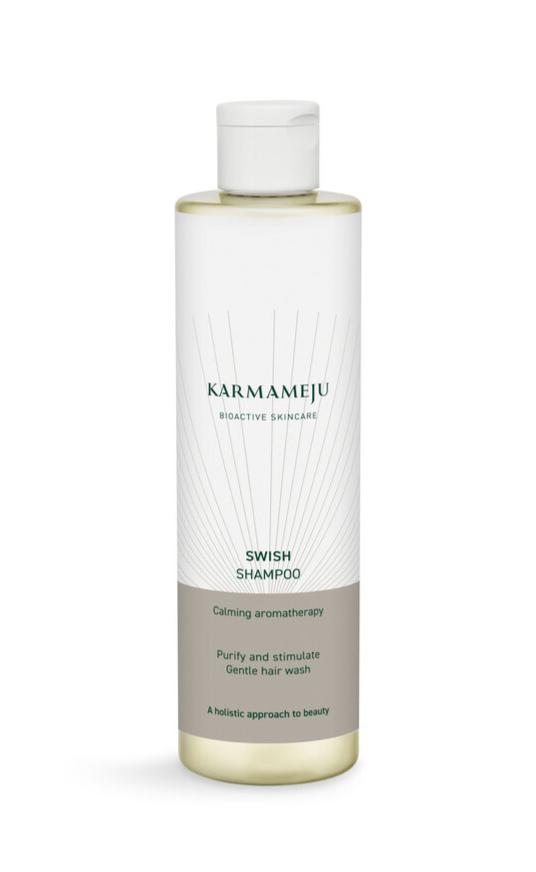 Karmameju Swish Shampoo 300ml - Skånsom og Rensende Hårpleje