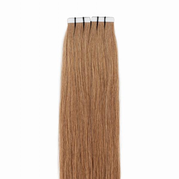 Tape Extensions - Lys Kobberbrun #7 til Skønhedsbehandlinger