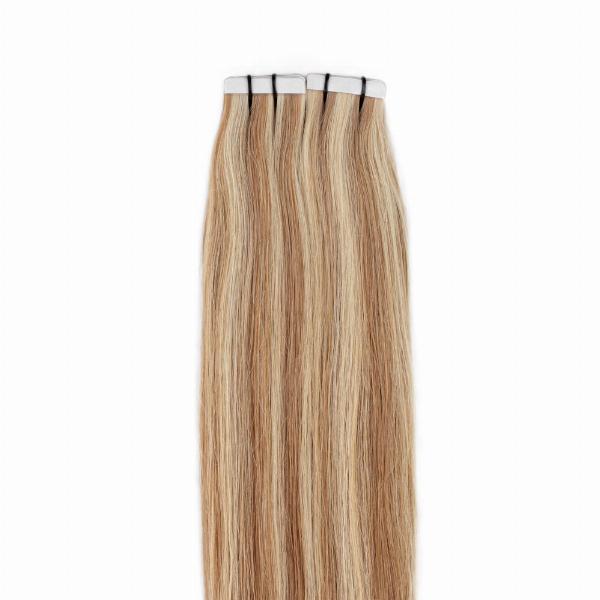 Tape Extensions Mix 7/18 - Lys Kobberbrun & Jordbærblond
