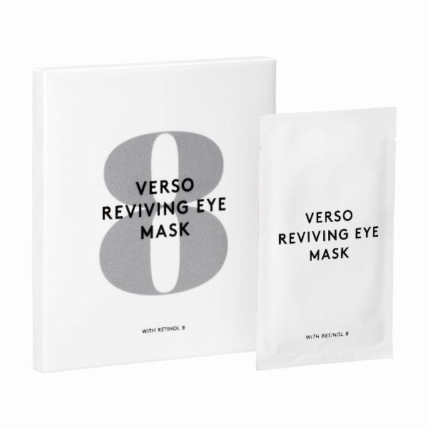 Verso No 8 Reviving Øjenmaske - Fugtgivende Hydrogel