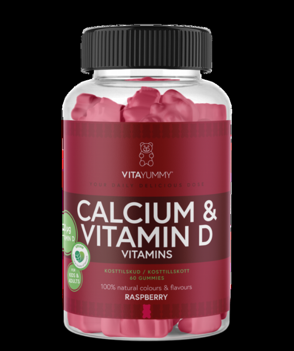 Vitayummy Calcium & D Vitamin 60 stk - Sundhedstilskud