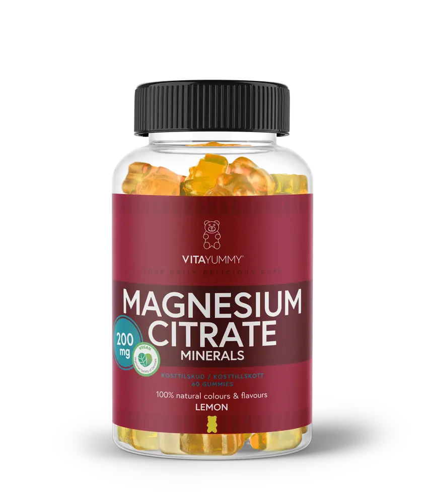 Vitayummy Magnesium Citrate - 60 stk kosttilskud