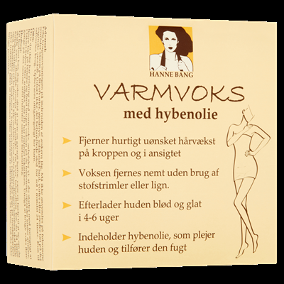 Hanne Bang Varmvoks 100g til Hårfjerning - Følsomme Områder