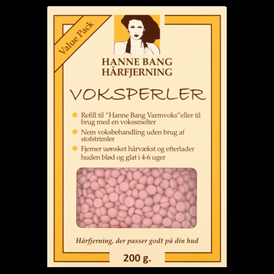 Hanne Bang Voksperler til hårfjerning - 200g
