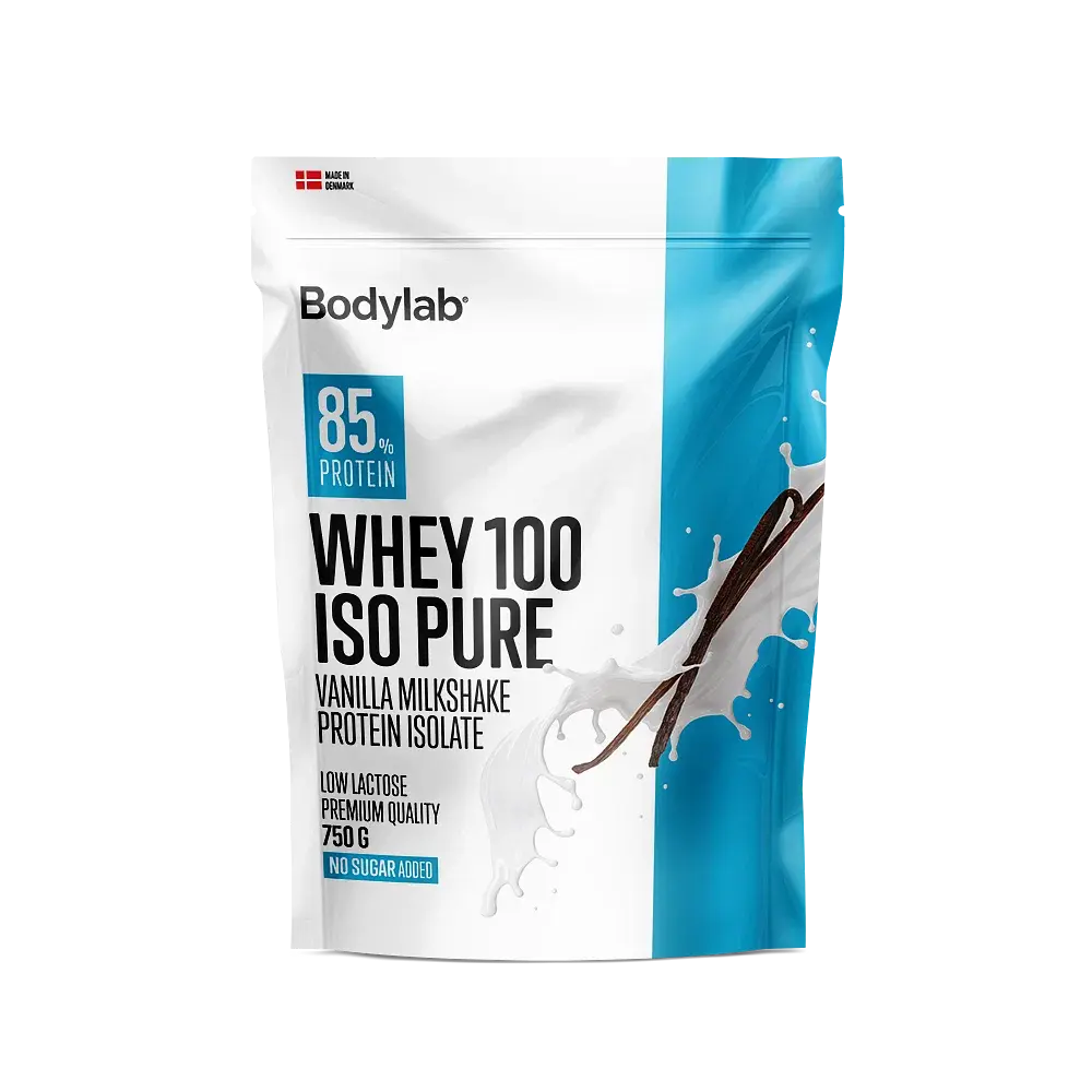 Bodylab Whey 100 Iso Pure - Vanilje Milkshake 750g