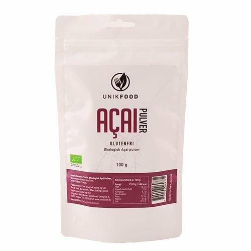 Økologisk Acai Pulver 100g - Perfekt til smoothies!