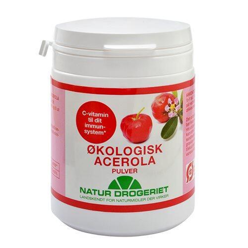 Økologisk Acerola C Pulver - 100g fra Natur-Drogeriet
